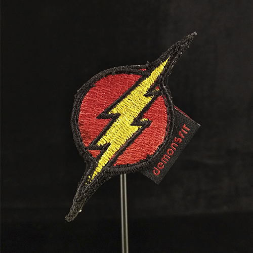 PARCHE FLASH 3.6X6.5 CM