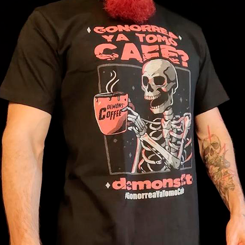 TSHIRT GONORREA YA TOMO CAFÉ?