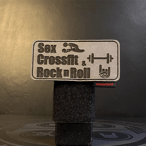 LEATHER PATCH SEX CROSSFIT AND ROCK AND ROLL
