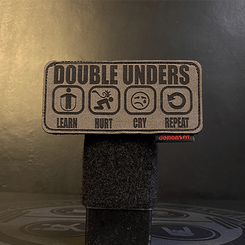 LEATHER PATCH DU LEARN HURT CRY REPEAT