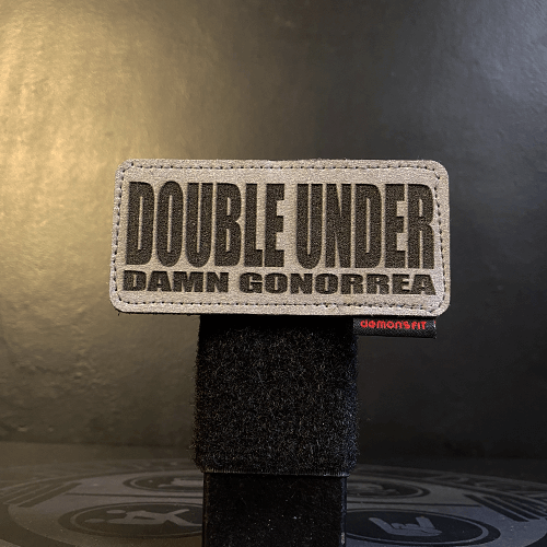 LEATHER PATCH DOUBLE UNDER