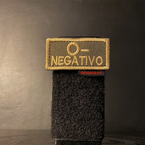 PARCHE TIPO SANGRE O-