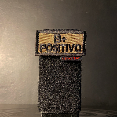 PARCHE TIPO SANGRE B+