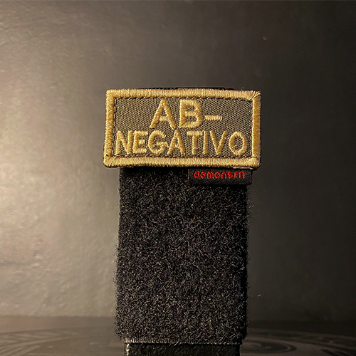 PARCHE TIPO SANGRE AB-