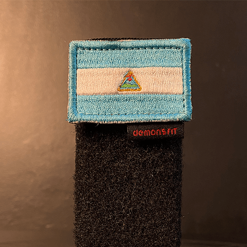 NICARAGUA FLAG PATCH