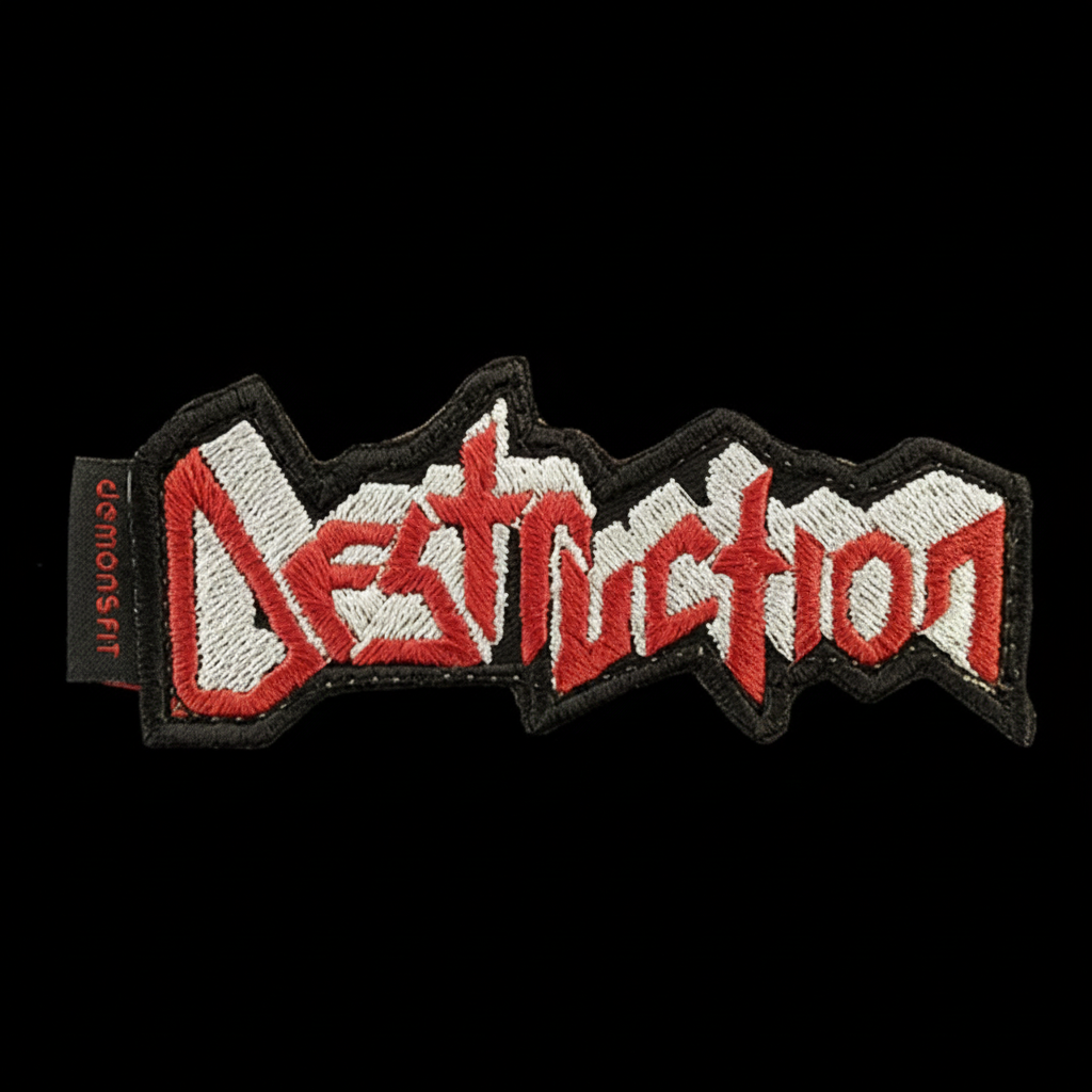 DESTRUCTION VELCRO PATCH