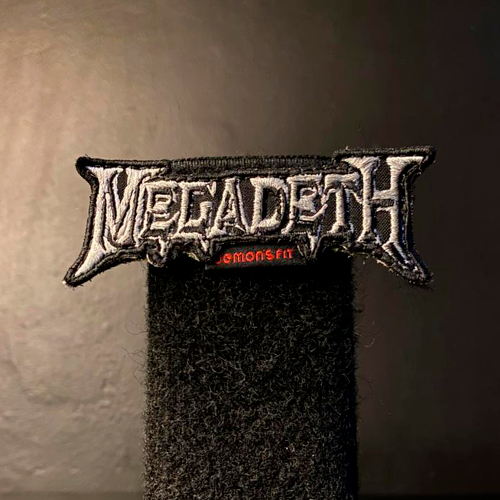 MEGADETH LOGO VELCRO PATCH
