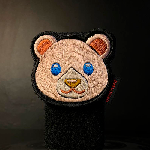 BEAR VELCRO PATCH