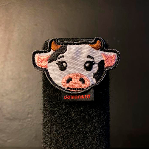 COW VELCRO PATCH
