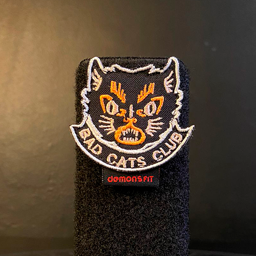 BAD CATS CLUB VELCRO PATCH