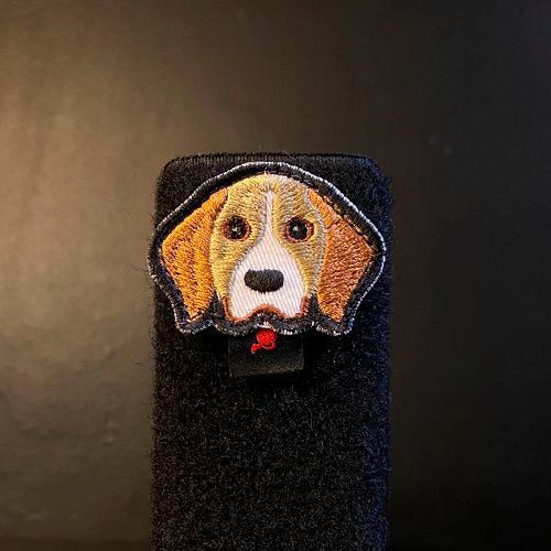 BEAGLE DOG VELCRO PATCH