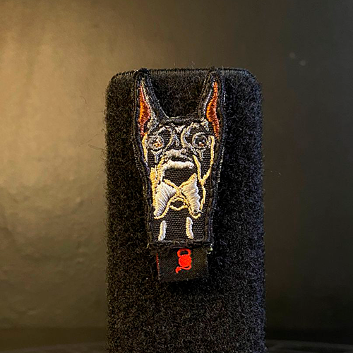 GRAN DANES DOG VELCRO PATCH