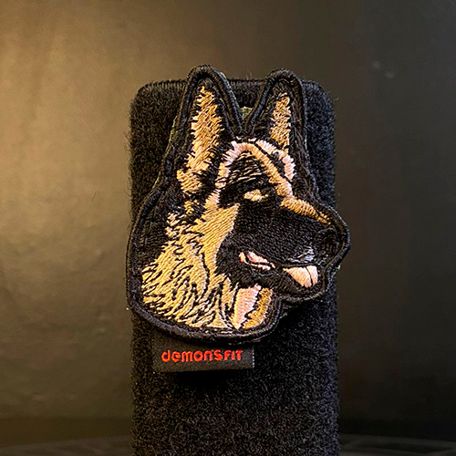 PASTOR ALEMAN DOG VELCRO PATCH