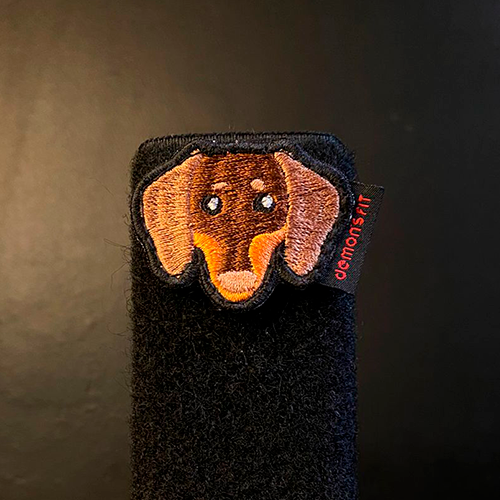 SALCHICHA DOG VELCRO PATCH