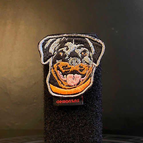 ROTTWAILER DOG VELCRO PATCH