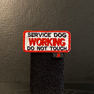 PATCH SERVICE DOG WORKING DO NOT TOUCH