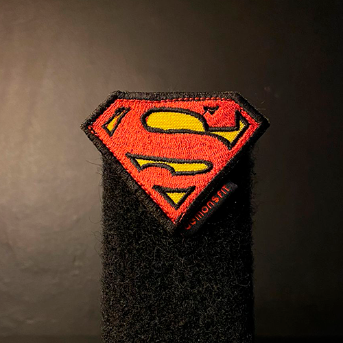 SUPER MAN VELCRO PATCH