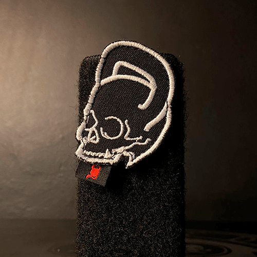 KETTLEBELL SKULL PATCH