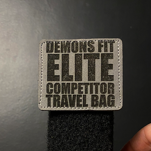 PARCHE VERSION ELITE 6.5X5.5 CM