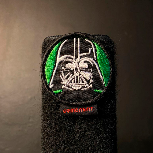 DARK VADER ROUND VELCRO PATCH