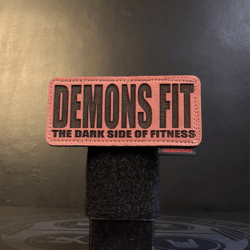 LEATHER PATCH DEMONS FIT DC