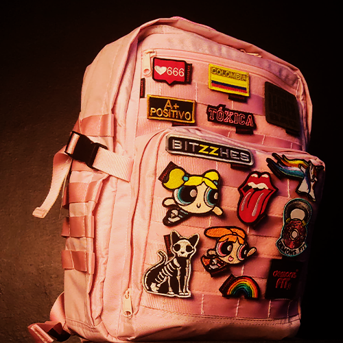 LEADER BAG 30 LTS PINK
