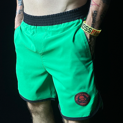 DEMON MENSHORT PLAIN COLOR VERDE ANTIOQUIA