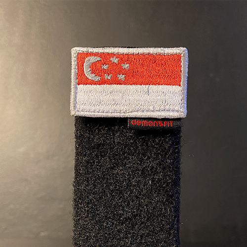 SINGAPUR FLAG PATCH