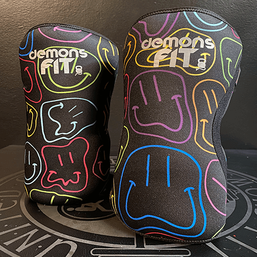 RODILLERAS CARAS PSICODELICAS