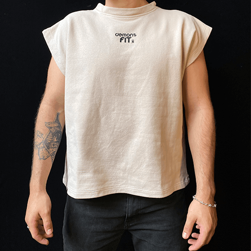 MEN OVERSIZE CROPTOP MUSCLE