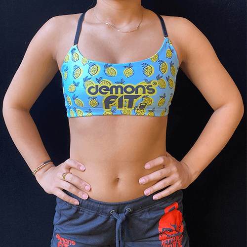 TOP LEMON YELLOW ESPALDA CRUZADA