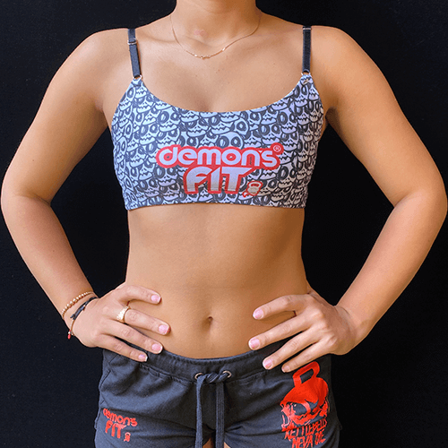 TOP BAD SKULL ESPALDA CRUZADA