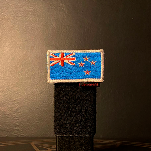NUEVA ZELANDA FLAG PATCH