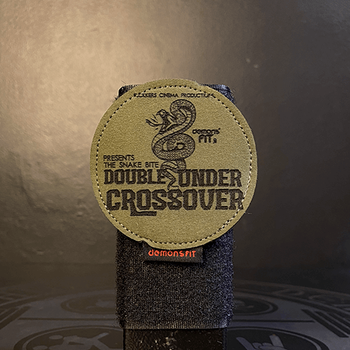 LEATHER PATCH DOUBLE UNDER CROSSOVER