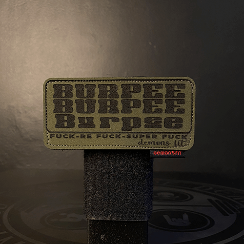 LEATHER PATCH FUCK BURPEE