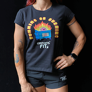 TSHIRT RUNNING OR BURNING