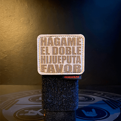 LEATHER PATCH HAGAME EL DOBLE HP.FAVOR