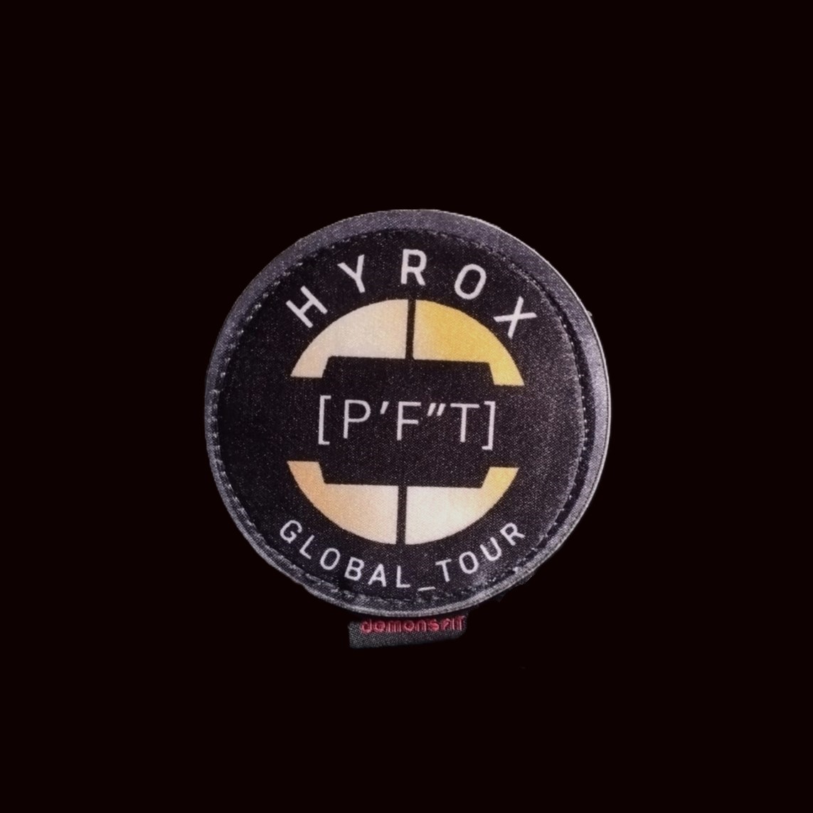 PARCHE HYROX SUBLIMADO