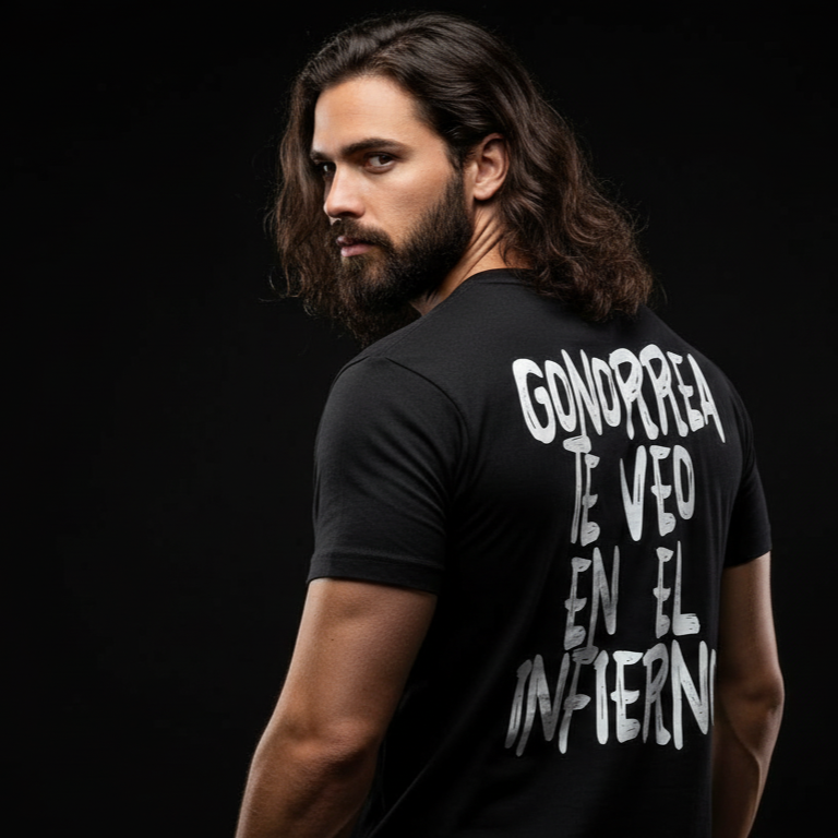 TSHIRT GONORREA TE VEO EN ....