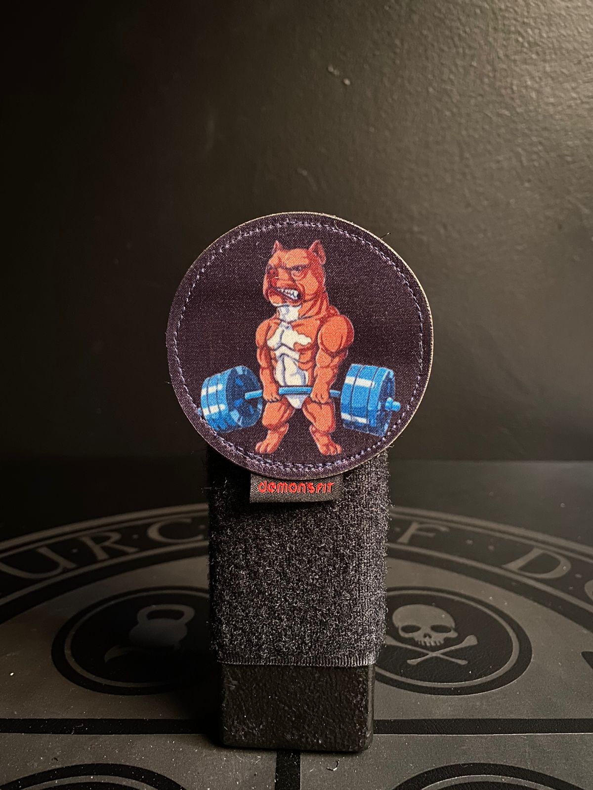 SUBLIMATE PATCH DOG PITBUL BARRA