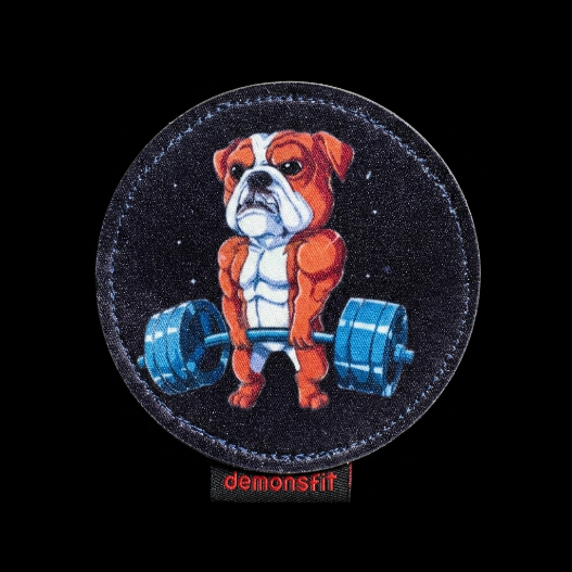 SUBLIMATE PATCH BULLDOG INGLÉS BARRA