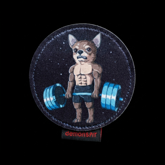 SUBLIMATE PATCH DOG CHIGUAGUA BARRA