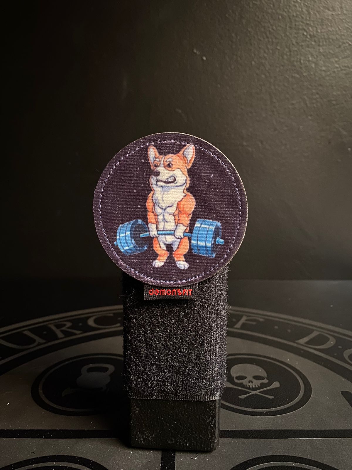 SUBLIMATE PATCH DOG WELSH CORGI BARRA