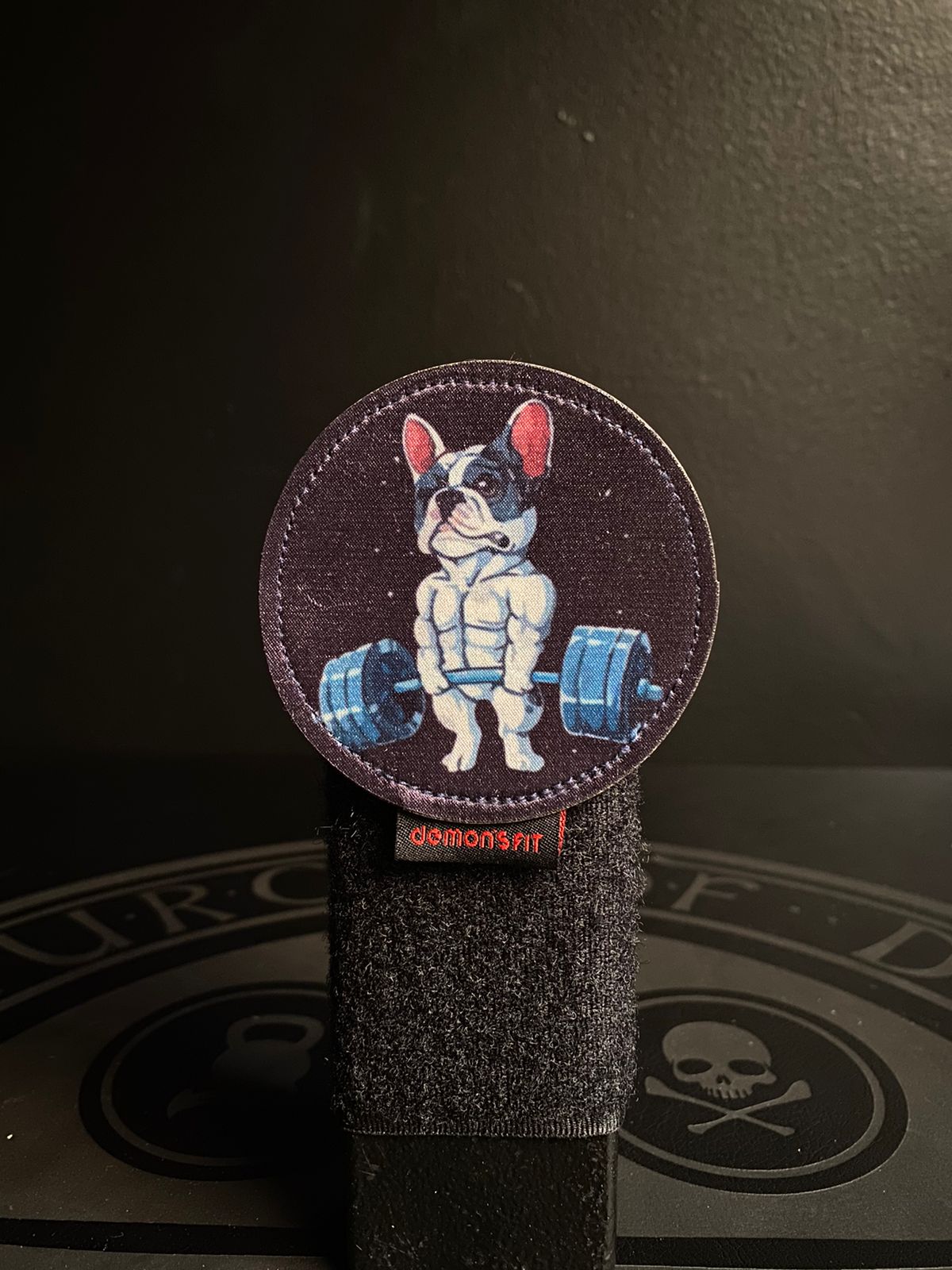 SUBLIMATE PATCH BULLDOG FRANCÉS BARRA