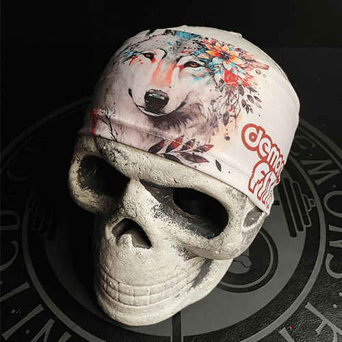 BANDANA WATERCOLOR WOLF