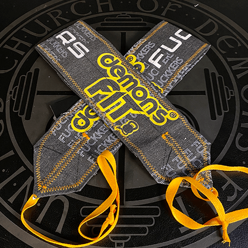 MUÑEQUERA TELA FUCKKERS/U/NEGRO