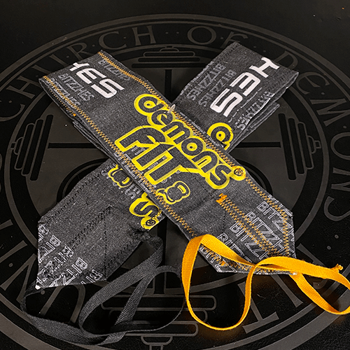 MUÑEQUERA TELA BITZZHEZ/U/NEGRO