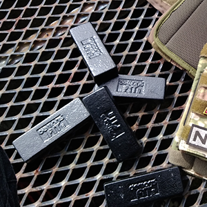 KIT DE PESOS 25 LBS (10 BULLETS DE 2,5 LBS)