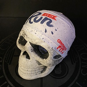 BANDANA/RUN GO/ BLANCA