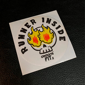 RUNNER INSIDE STICKER